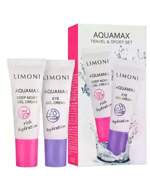 Набор Limoni, Набор Travel & Sport Set (Aquamax Deep Moist Gel Cream 25ml+Aquamax Eye Gel Cream 25ml) LIMONI
Набор Limoni, Набор Travel & Sport Set (Aquamax Deep Moist Gel Cream 25ml+Aquamax Eye Gel Cream 25ml) LIMONI