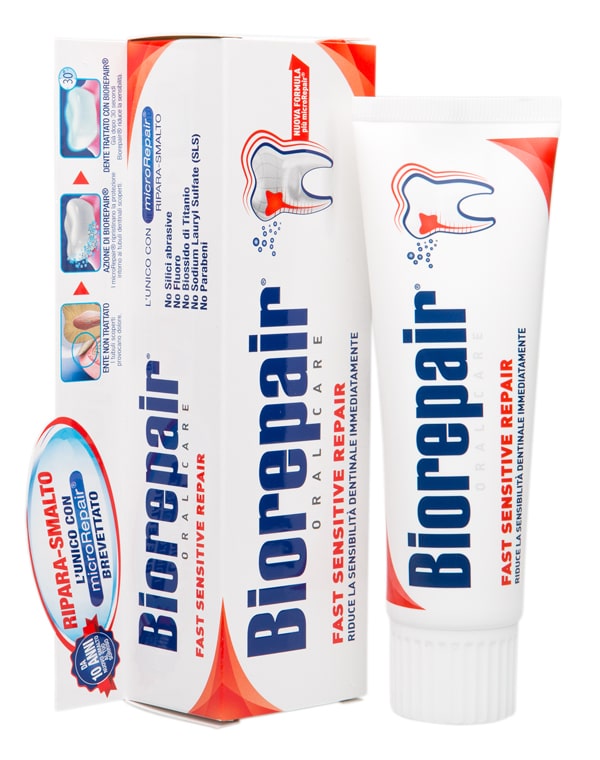 Средства гигиены Biorepair, Зубная паста для чувствительных зубов Fast Sensitive Repair, Biorepair, 75 мл
Средства гигиены Biorepair, Зубная паста для чувствительных зубов Fast Sensitive Repair, Biorepair, 75 мл