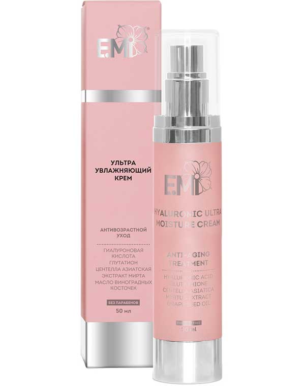 Косметика для маникюра и педикюра Emi, SPA Ультра увлажняющий антивозрастной крем с гиалуроновой кислотой 50 мл E.MI
Косметика для маникюра и педикюра Emi, SPA Ультра увлажняющий антивозрастной крем с гиалуроновой кислотой 50 мл E.MI
