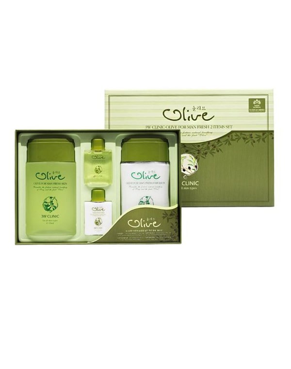 Набор 3W Clinic, Набор для ухода за мужской кожей "Олива" Olive for Man Fresh 2 Items Set, 3W Clinic
Набор 3W Clinic, Набор для ухода за мужской кожей "Олива" Olive for Man Fresh 2 Items Set, 3W Clinic