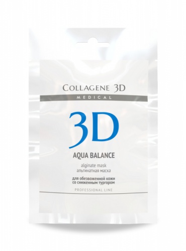 Альгинатная маска для лица и тела с гиалуроновой кислотой Aqua balance Medical Collagene 3D
Альгинатная маска для лица и тела с гиалуроновой кислотой Aqua balance Medical Collagene 3D