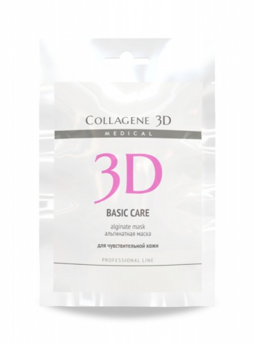 Альгинатная маска для лица и тела с розовой глиной Basic care Medical Collagene 3D
Альгинатная маска для лица и тела с розовой глиной Basic care Medical Collagene 3D