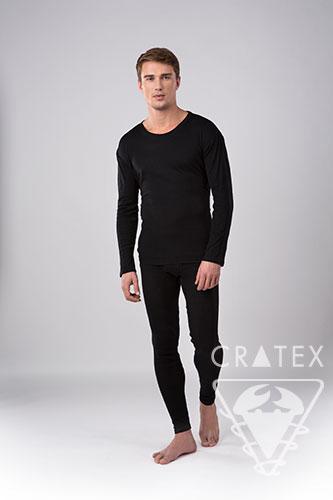 Белье, одежда CRATEX, Черный, Мужское термобелье, фуфайка "Шерсть+Шелк", Cratex
Белье, одежда CRATEX, Черный, Мужское термобелье, фуфайка "Шерсть+Шелк", Cratex