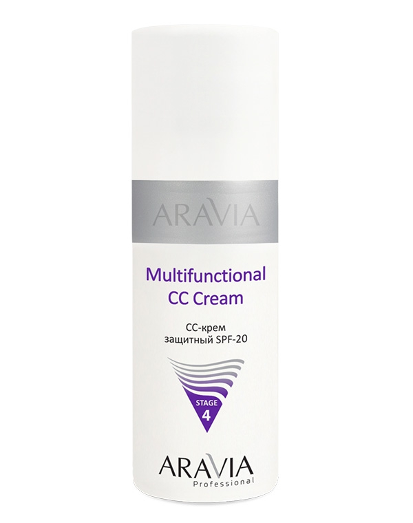 Крем, бальзам Aravia, CC-крем защитный SPF - 20 Multifunctional CC Cream, ARAVIA Professional, 150 мл
Крем, бальзам Aravia, CC-крем защитный SPF - 20 Multifunctional CC Cream, ARAVIA Professional, 150 мл
