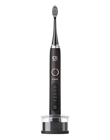 Электрическая звуковая зубная щетка CS Medica CS-333-BK (черная) 4
