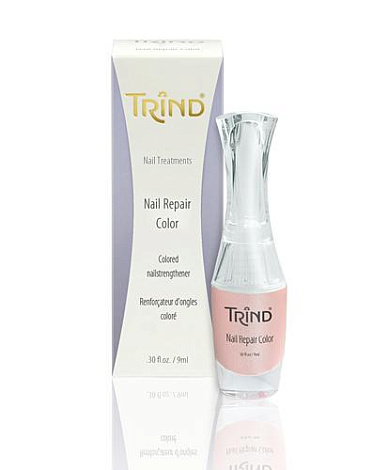 Укрепитель ногтей розовый перламутр, Trind, 9 ml 1