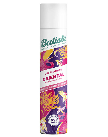 Сухой шампунь для волос Batiste ORIENTAL Jasmine Opulence, 200 мл 1
