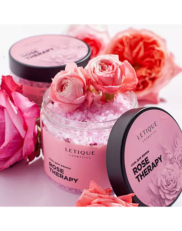 Relax-соль для ванн ROSE THERAPY, LETIQUE COSMETICS 2