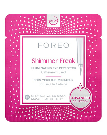 Освежающая маска для глаз Shimmer Freak Mask, Foreo, 6 шт х 4 г 2