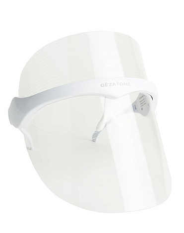 Светодиодная LED маска для омоложения кожи лица и шеи с 7 цветами m1030, Gezatone 1