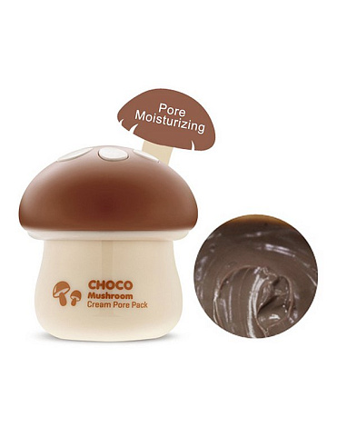Маска для лица Magic Food Choco MushRoom Cream Pore Pack, Tony Moly 2