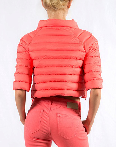 Pinko Куртка-накидка укороченная розовая Distanza 6