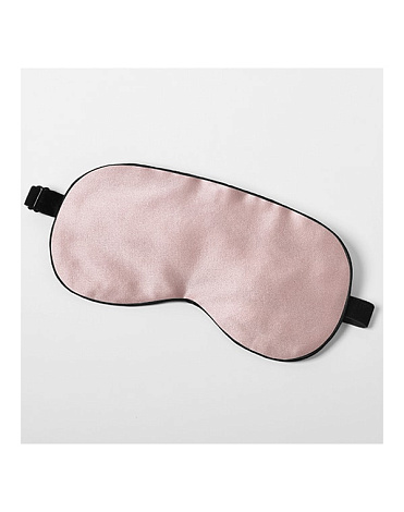 Маска для сна из премиального шелка Mulberry, розовый, Beauty Sleep 1
