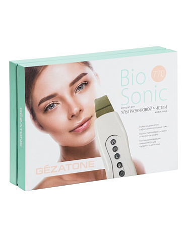 Аппарат для ультразвуковой чистки лица Bio Sonic 770, Gezatone 3