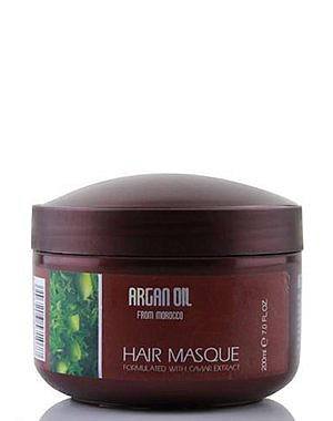 Питательная и увлажняющая маска для волос с маслом арганы и икрой, Morocco Argan Oil , 200 мл 1