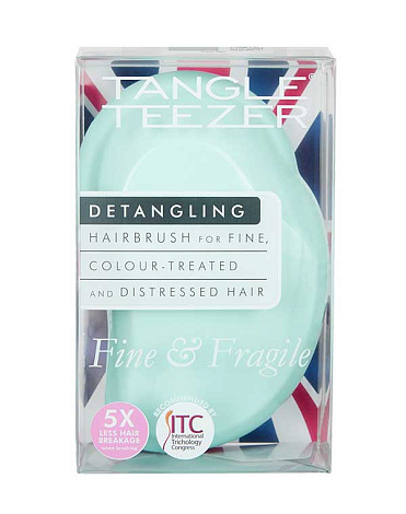 Расческа Tangle Teezer Fine & Fragile Mint Violet 7