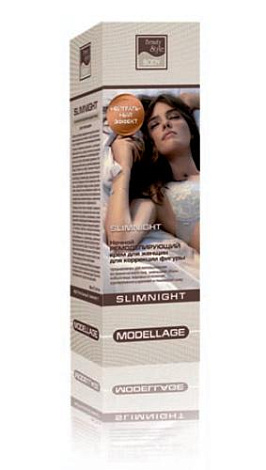 Крем для похудения Beauty Style «SLIMNIGHT» для женщин, 200 мл,Modellage 1