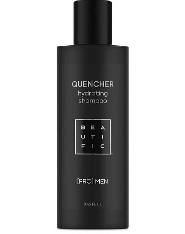 Шампунь для волос увлажняющий мужской Quencher Beautific 1