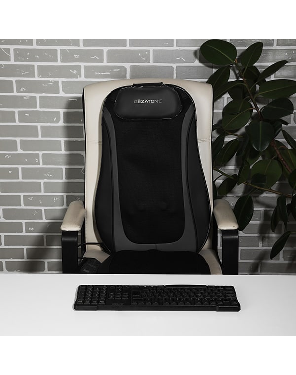 Массажная накидка на кресло с 10 режимами массажа AMG 399SE, Gezatone MDN1301288 - фото 6