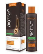 Шампунь против выпадения волос с биотином Biotina, Kativa, 250 мл