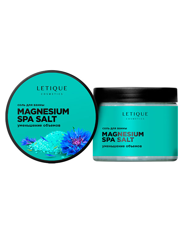 Английская соль для ванны MAGNESIUM SPA SALT, 460 г, LETIQUE COSMETICS английская соль для ванны letique cosmetics magnesium spa salt