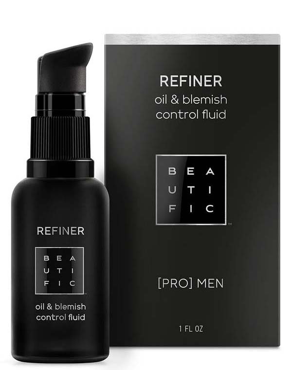 

Крем, бальзам Beautific, Крем-флюид для лица матирующий мужской Refiner Beautific