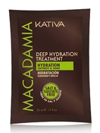 Интенсивно увлажняющая маска для волос Macadamia, Kativa, саше 35г