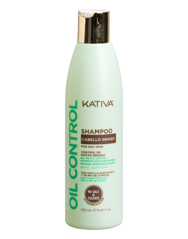 Шампунь "Контроль" для жирных волос OIL CONTROL Kativa, 250 и 500 мл 65890383 - фото 1