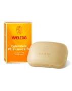 Растительное мыло с календулой, Weleda