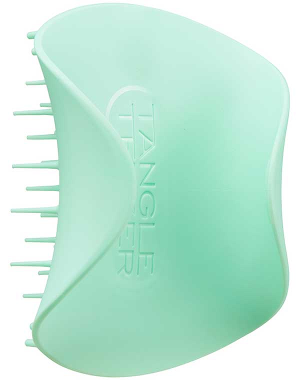 Щетка для массажа головы Tangle Teezer The Scalp Exfoliator and Massager Mint Green Whisper 6463988 - фото 1