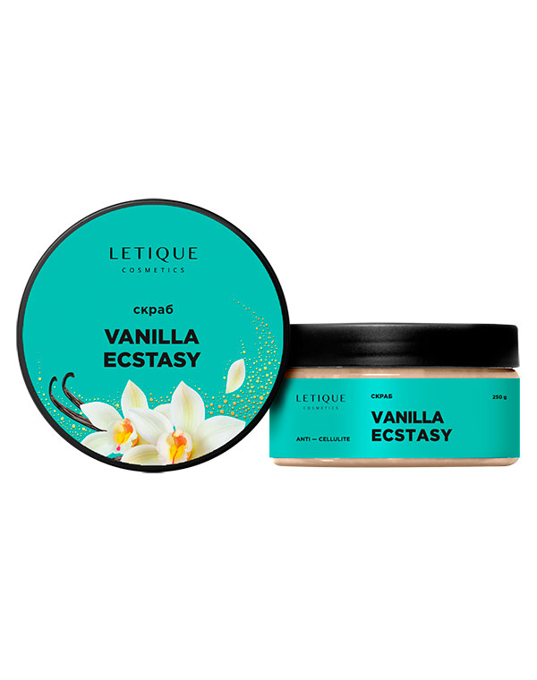 Скраб для тела VANILLA ECSTASY, 250 г, LETIQUE COSMETICS 6690327 - фото 1