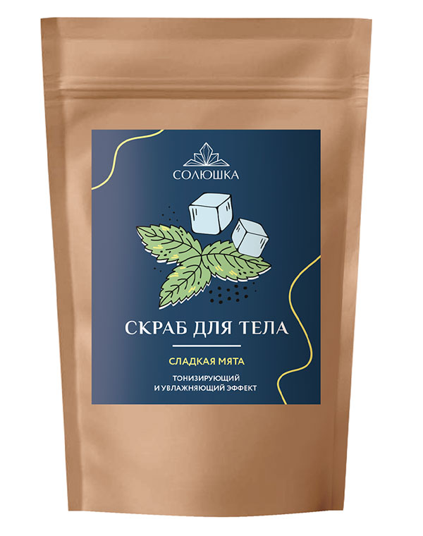 

Скраб для тела «Сладкая мята» 0,25 кг