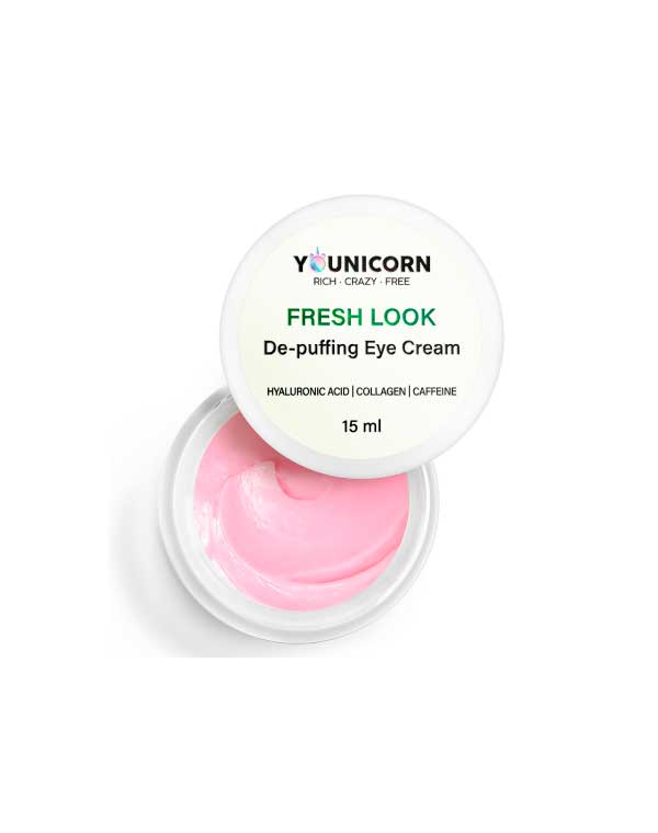 

Сыворотка Younicorn, Крем-сыворотка для увлажнения и тонуса кожи вокруг глаз FRESH LOOK, 15 мл Younicorn