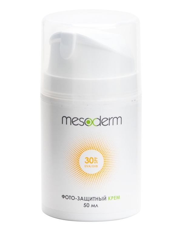 

Крем, бальзам Mesoderm, Фото-защитный крем SPF 30 Проф 50мл MESODERM