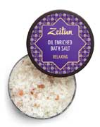 Соль для ванн "Антистресс" ароматизированная с маслами эвкалипта, лаванды и можжевельника Zeitun