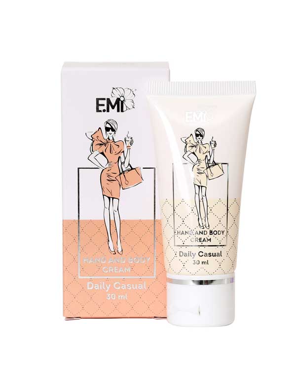 

Косметика для маникюра и педикюра Emi, SPA Крем для рук и тела 30 мл E.MI