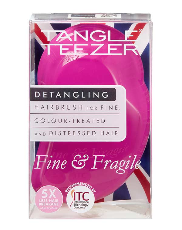 Расческа Tangle Teezer Fine & Fragile Berry Bright 6460828 - фото 6