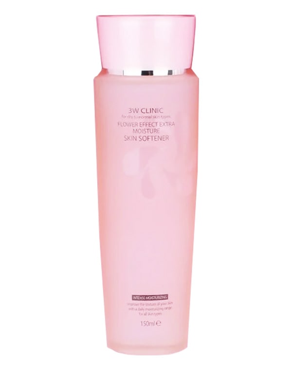 

Тоник, лосьон 3W Clinic, Увлажнение Скин-тоник для лица Flower Effect Extra Moisture Skin Softener, 3W Clinic, 150 мл