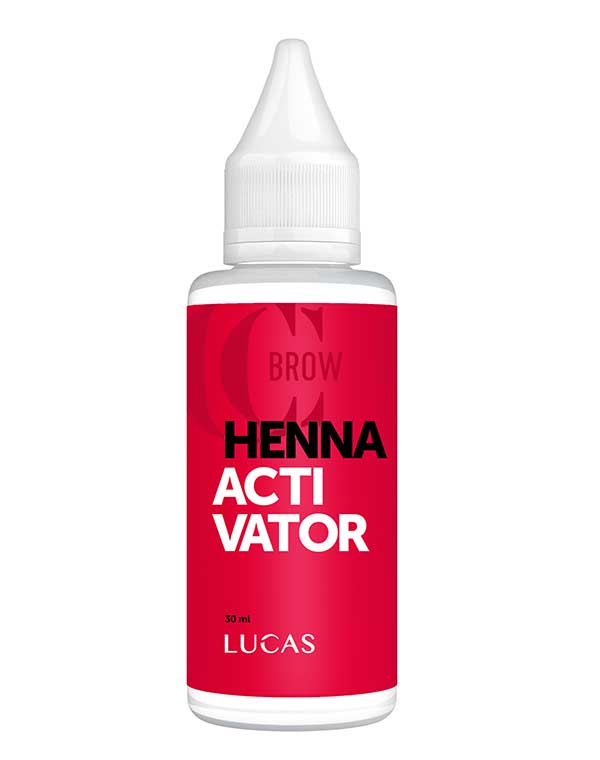 Активатор хны для бровей Henna activator, CC Brow, 30 мл Lucas Cosmetics