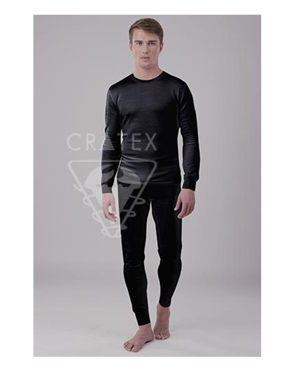

Белье, одежда CRATEX, Термобельё мужское (цв. черный) р. S, Cratex