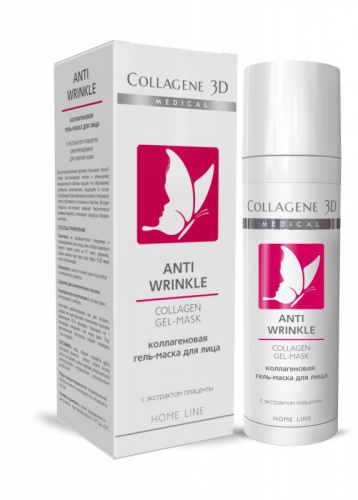 

Гель-маска с плацентолью Anti wrinkle 30 мл Medical Collagene 3D