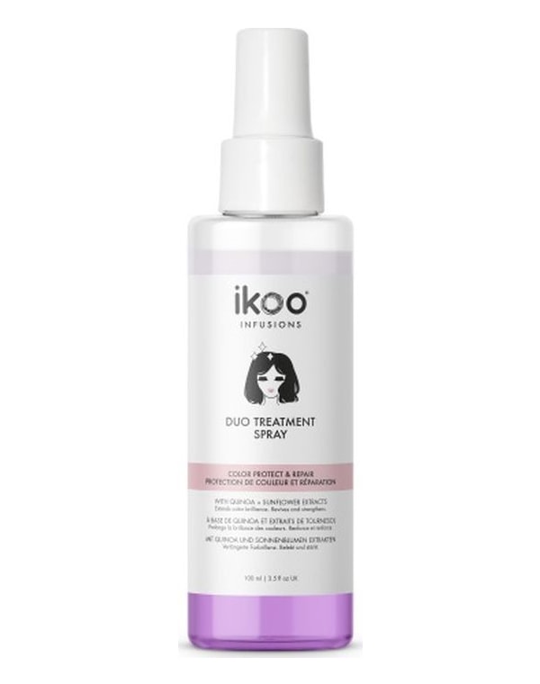 

Спрей, мусс, аэрозоль IKOO, Спрей Защита цвета и восстановление Duo Treatment Spray, IKOO, 100 мл