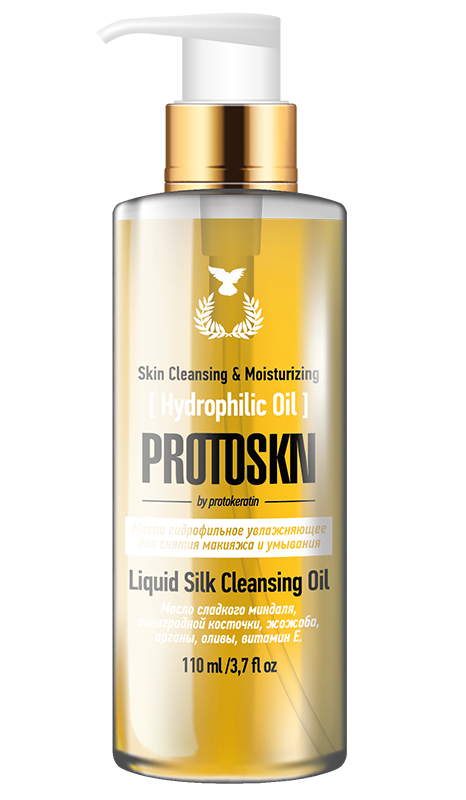 

Масло Protokeratin, Гидрофильное масло для умывания и снятия макияжа Liquid Silk Cleansing Oil 110 мл Protokeratin