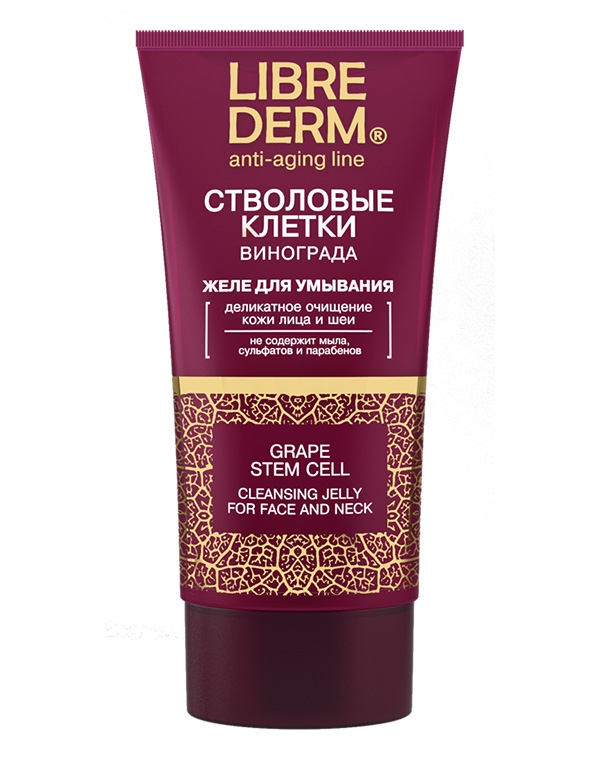 

Молочко, пенка, эмульсия Librederm, Желе для умывания Anti-Age Стволовые клетки винограда, Librederm, 150 мл