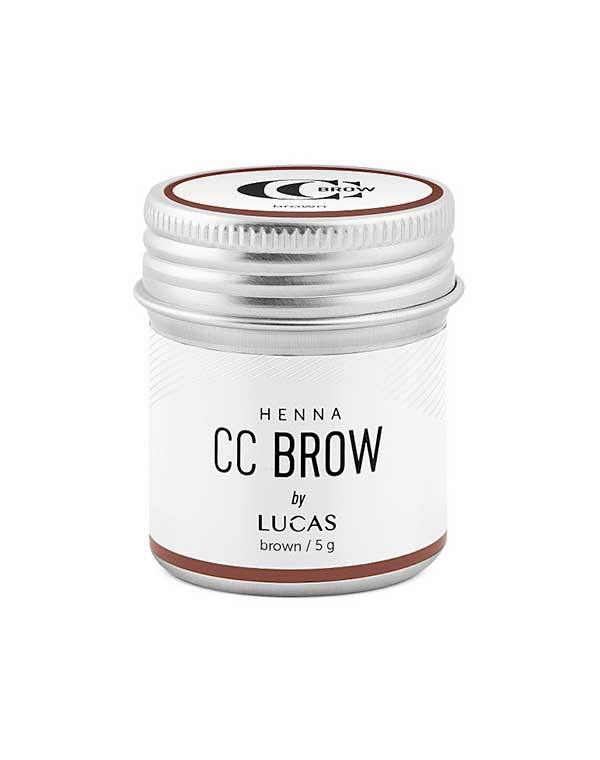 Хна для бровей CC Brow в баночке, 5 гр Lucas Cosmetics