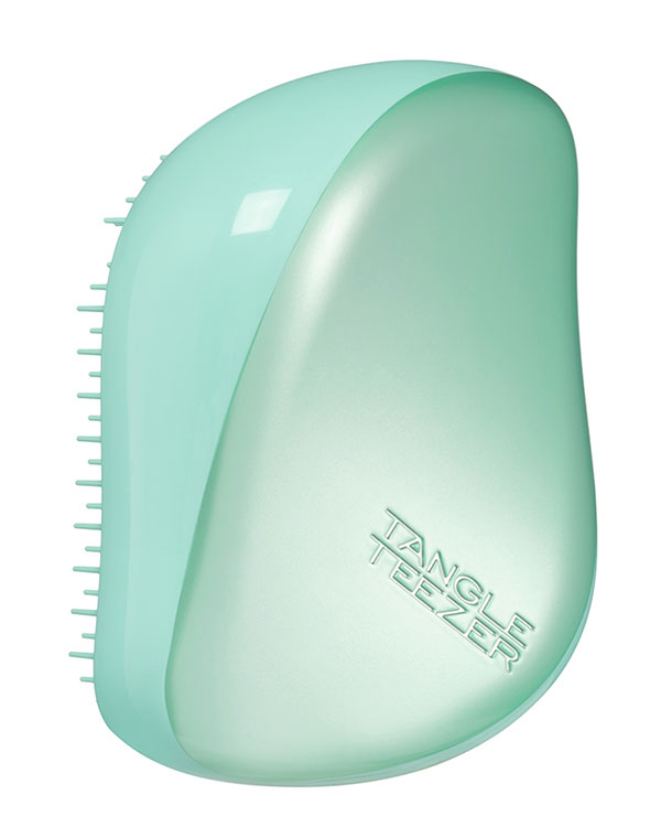 Расческа Tangle Teezer Compact Styler Frosted Teal Chrome 6462976 - фото 1