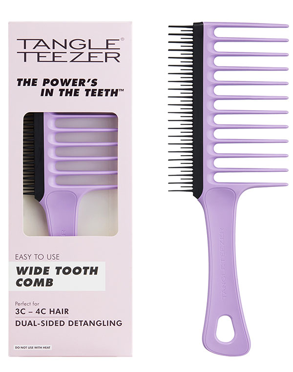 Расческа-гребень Tangle Teezer Wide Tooth Comb Purple Passion 6469874 - фото 2