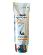 Солнцезащитный крем с улиточным муцином UV Snail Day Sun Cream SPF 50+ PA+++, 3W Clinic, 70 мл 