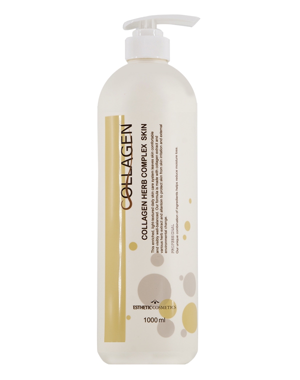 

Тоник, лосьон Esthetic House, Тоник для лица Коллаген и растительные экстракты Collagen herb complex Skin, Esthetic house, 1000 мл