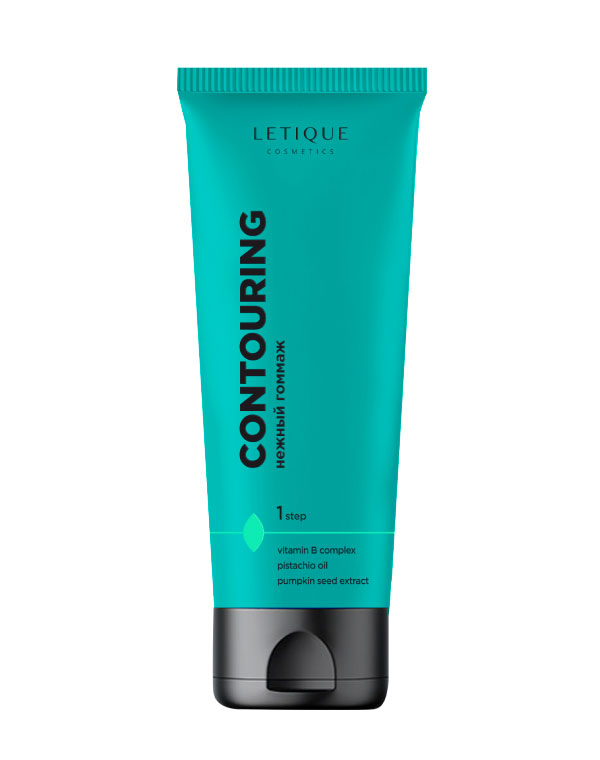 Нежный гоммаж для лица, CONTOURING GENTLE GOMMAGE 75мл, LETIQUE COSMETICS